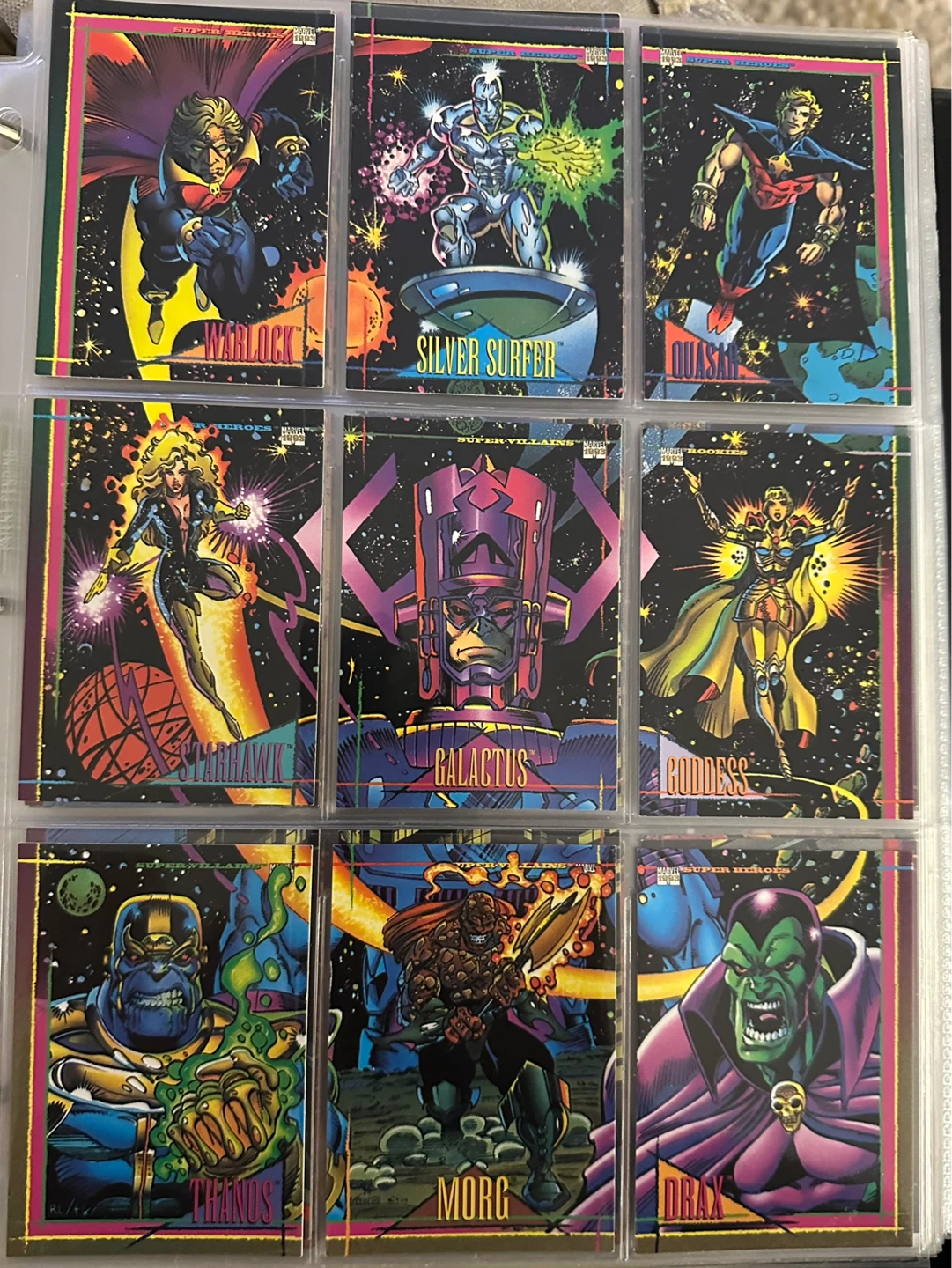 1993 Marvel/Skybox  Trading Card Series (175/180 Cards) - photo 2