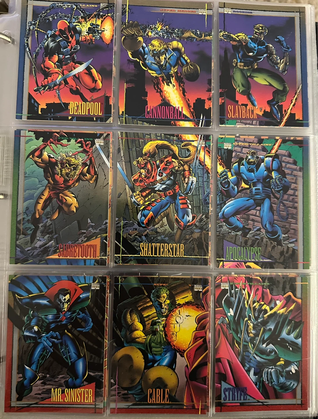 1993 Marvel/Skybox  Trading Card Series (175/180 Cards) - photo 4
