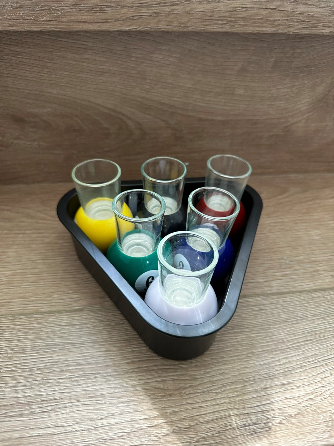 Billiard Ball Shot Glasses Set - photo 2