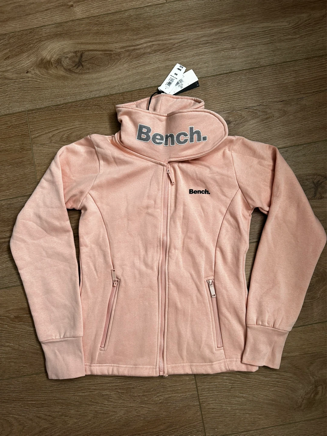 Bench. Pink Zip-Up Hoodie