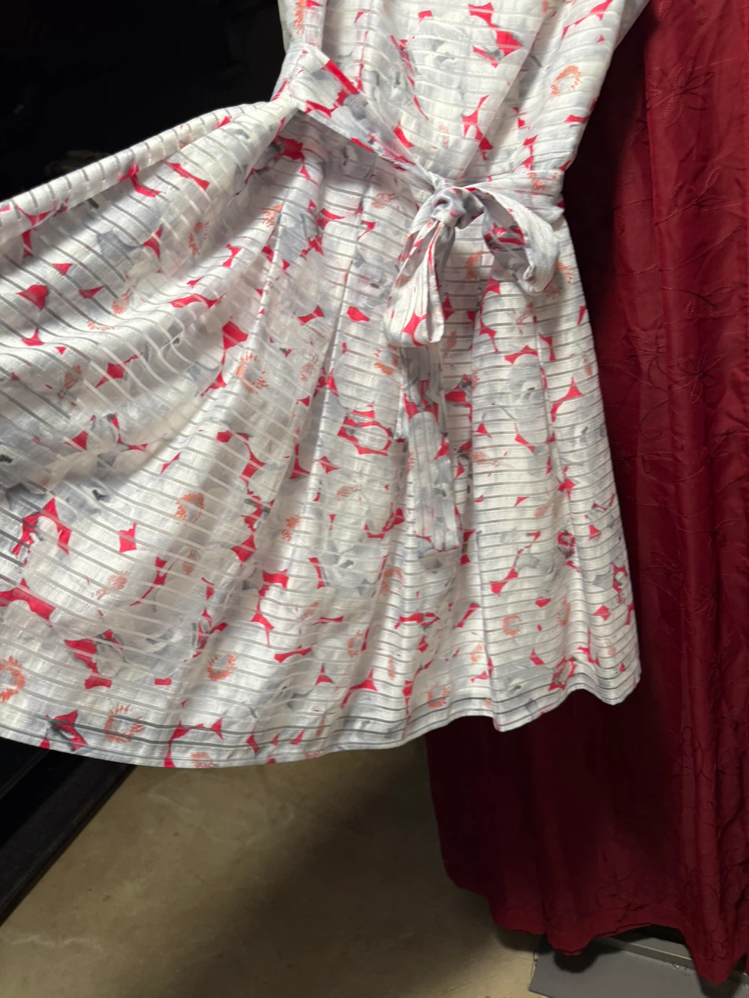 Tommy Hilfiger W Floral Print Fit & Flare Dress Size 14 - photo 3