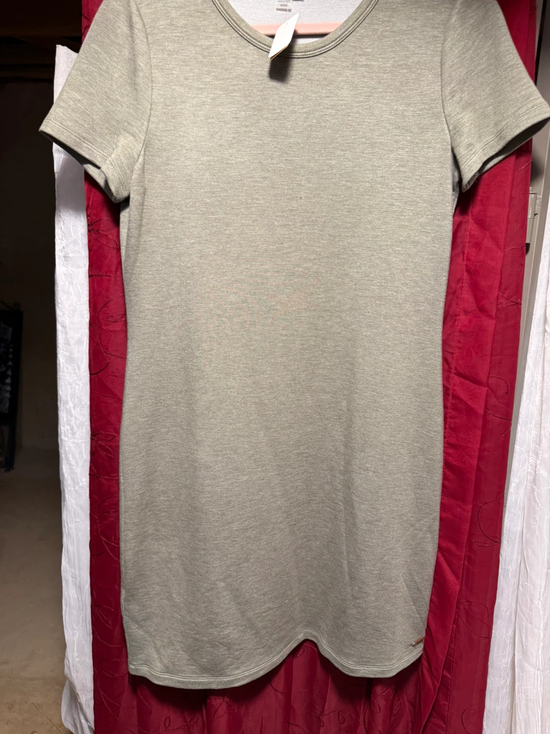 Calvin Klein Women's  T-Shirt Dress - Olive Green, M/M - photo 2