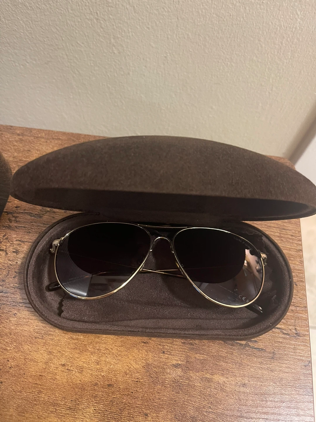 Tom Ford Aviator Sunglasses with Case - photo 3