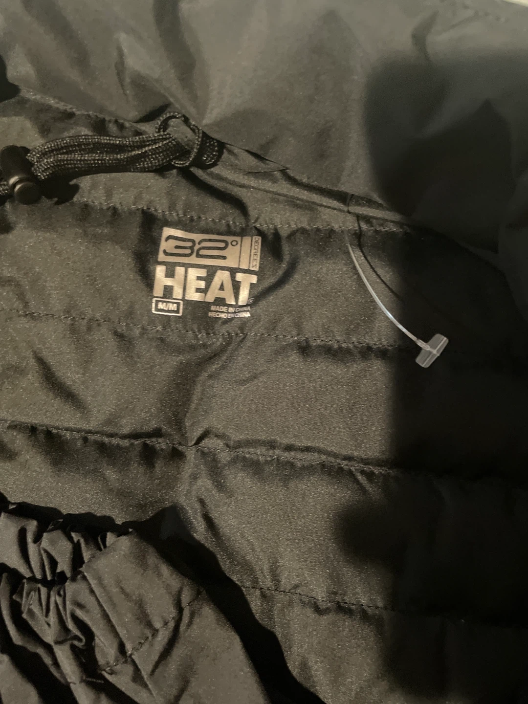 32 Degrees Heat Packable Down Jacket M/M Black - photo 3