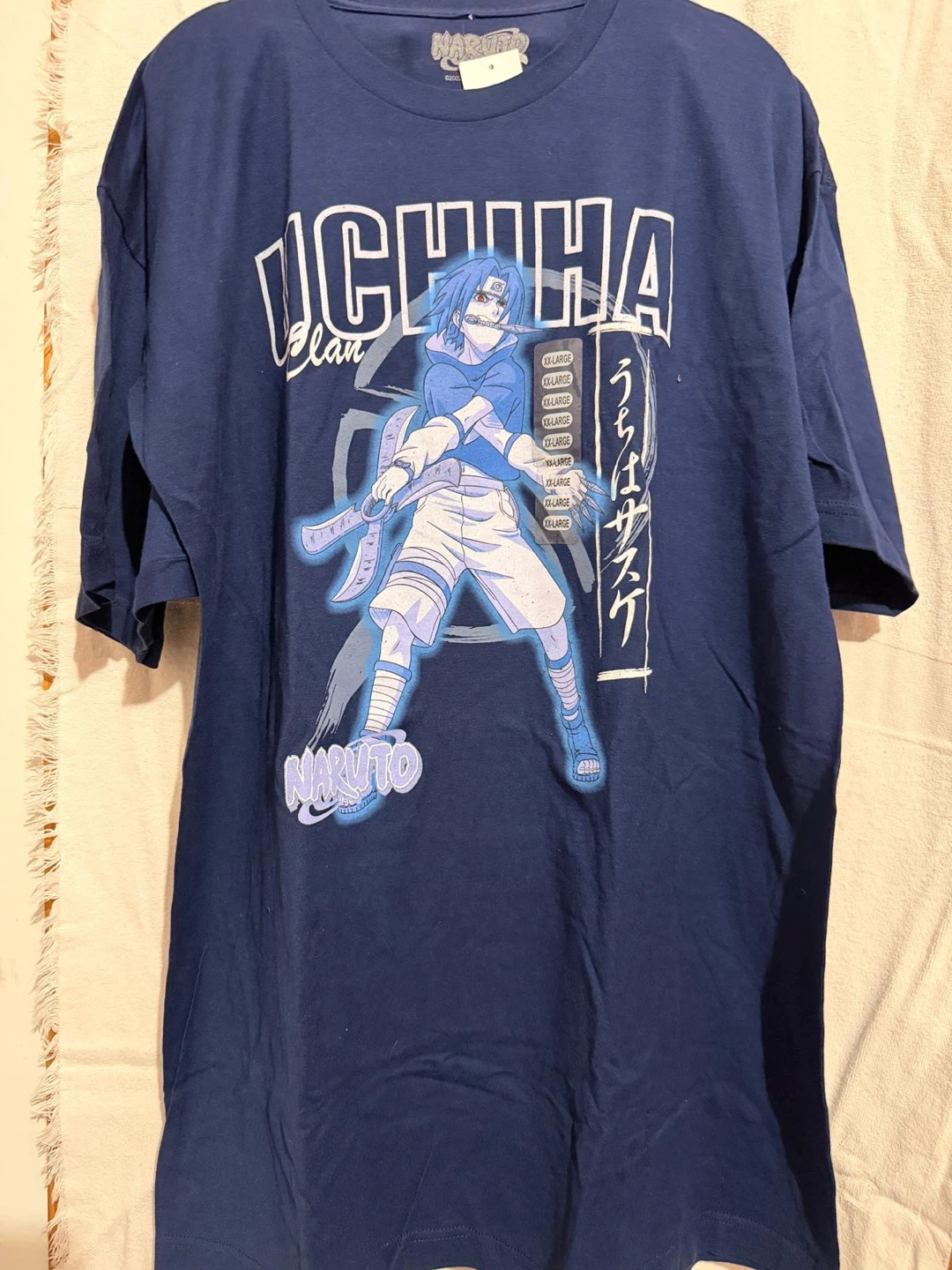 Naruto Uchiha Sasuke T-Shirt XX-Large