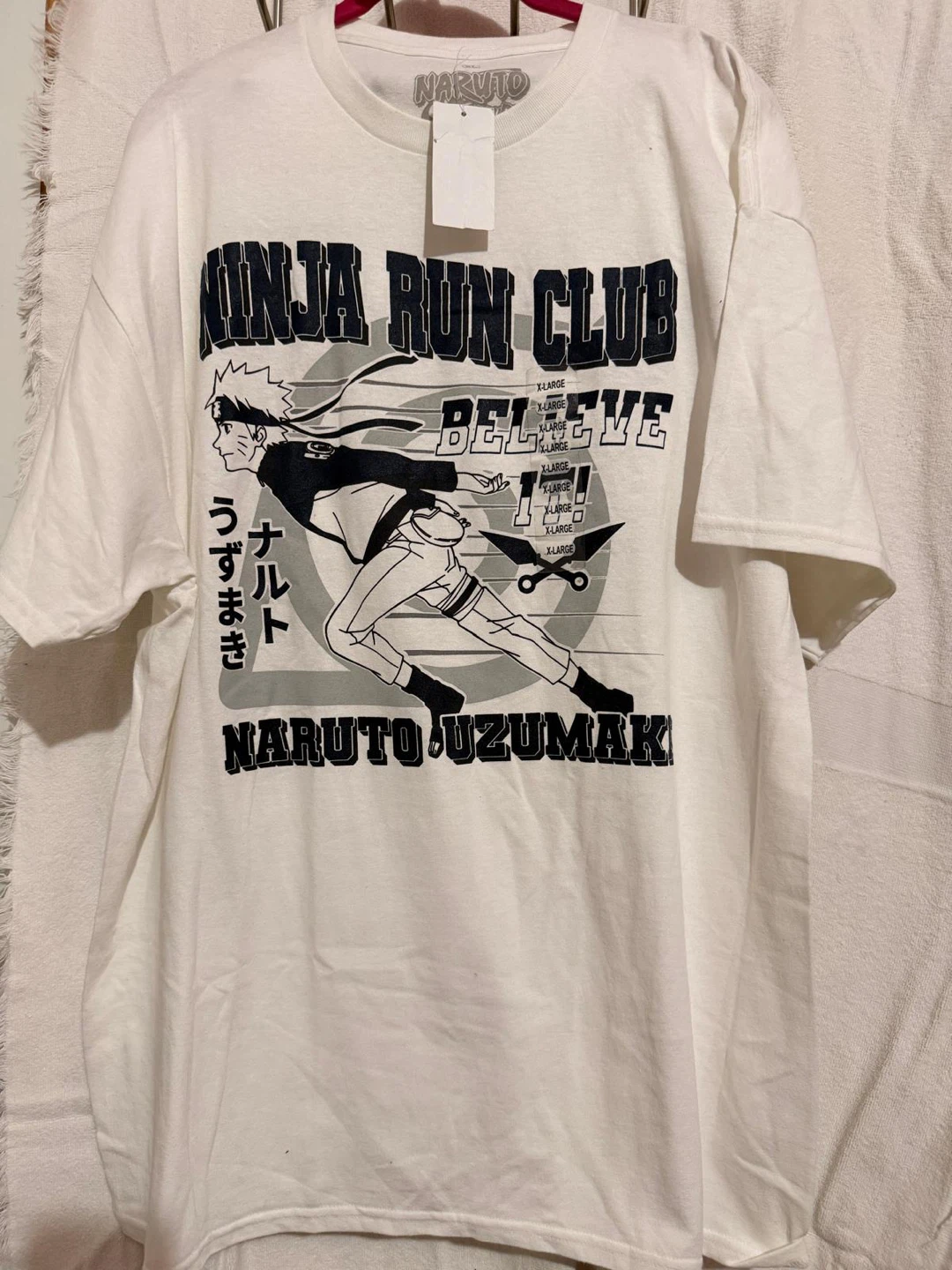 Naruto Uzumaki Ninja Run Club Graphic T-Shirt