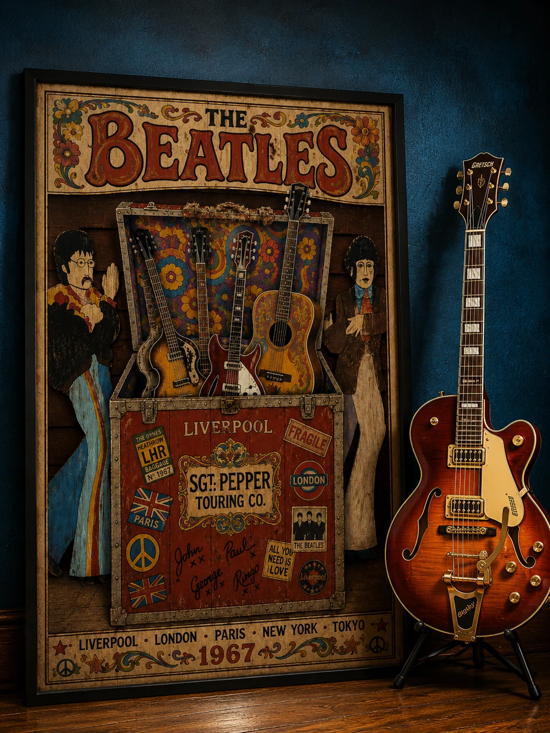 The Beatles "Sgt. Pepper" & "Yellow Submarine" Art Prints - photo 2