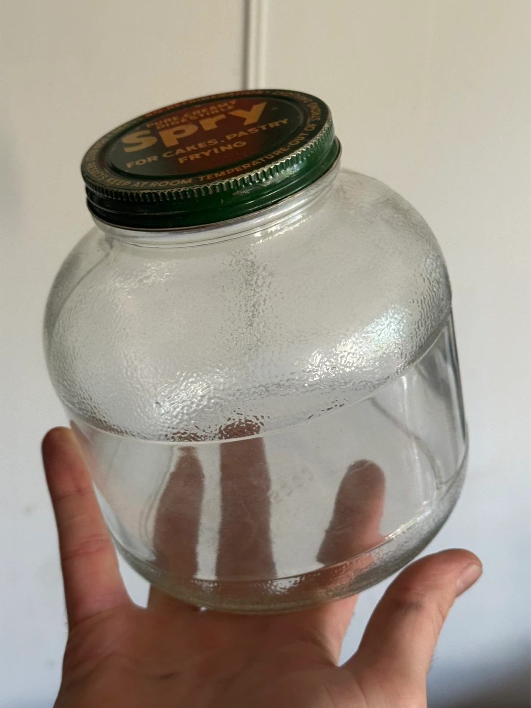 Vintage Spry glass Jar - photo 2