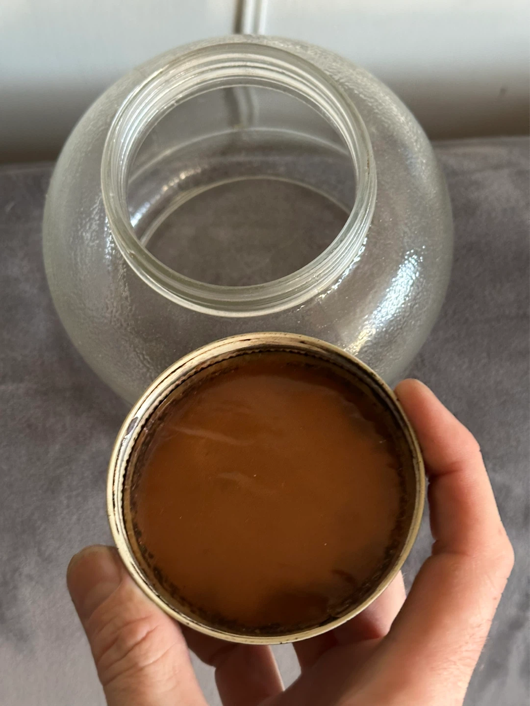 Vintage Spry glass Jar - photo 4