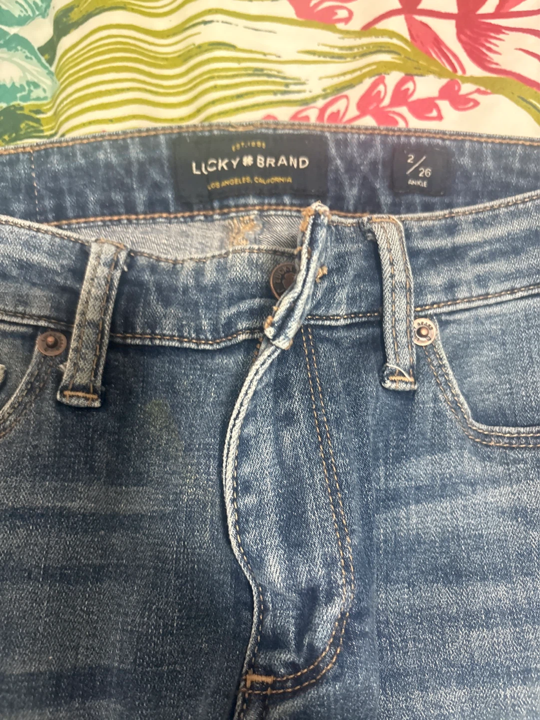 Lucky Brand Women's Ankle Flare Jeans Size 2/26 - photo 2