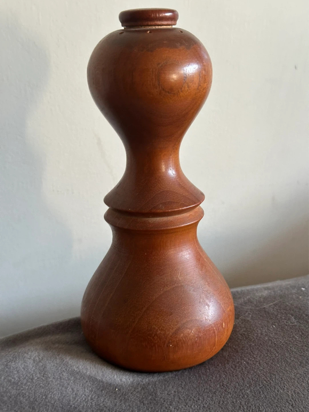 Jens Quistgaard Dansk  teak hourglass salt and pepper mill - photo 2