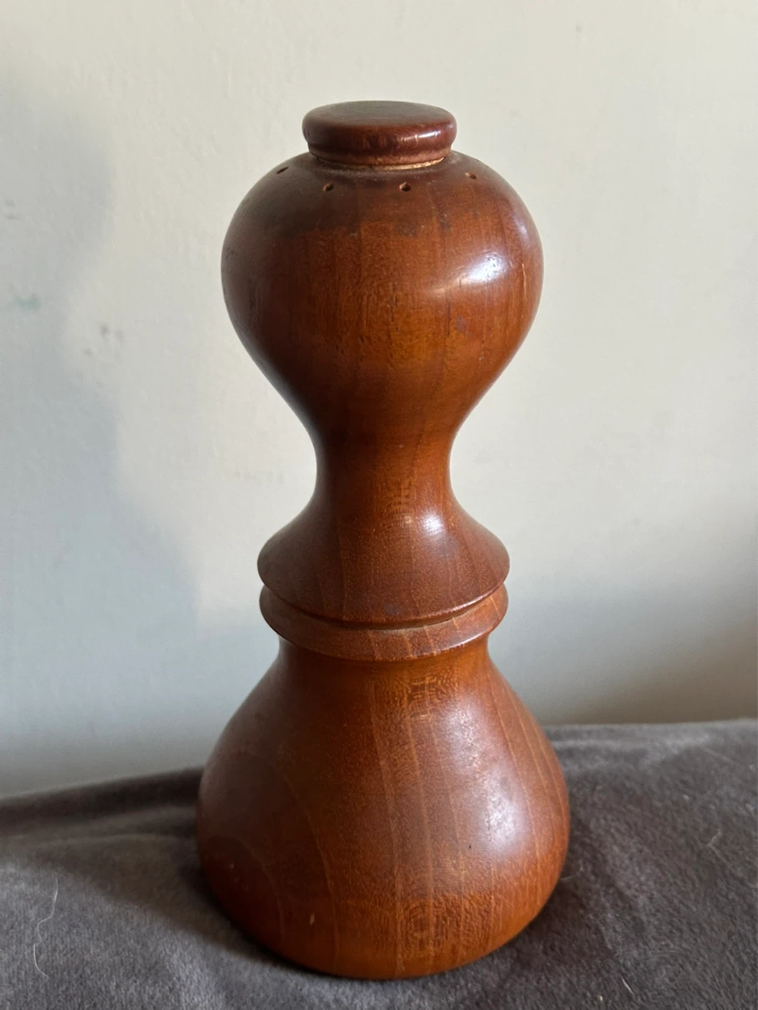 Jens Quistgaard Dansk  teak hourglass salt and pepper mill
