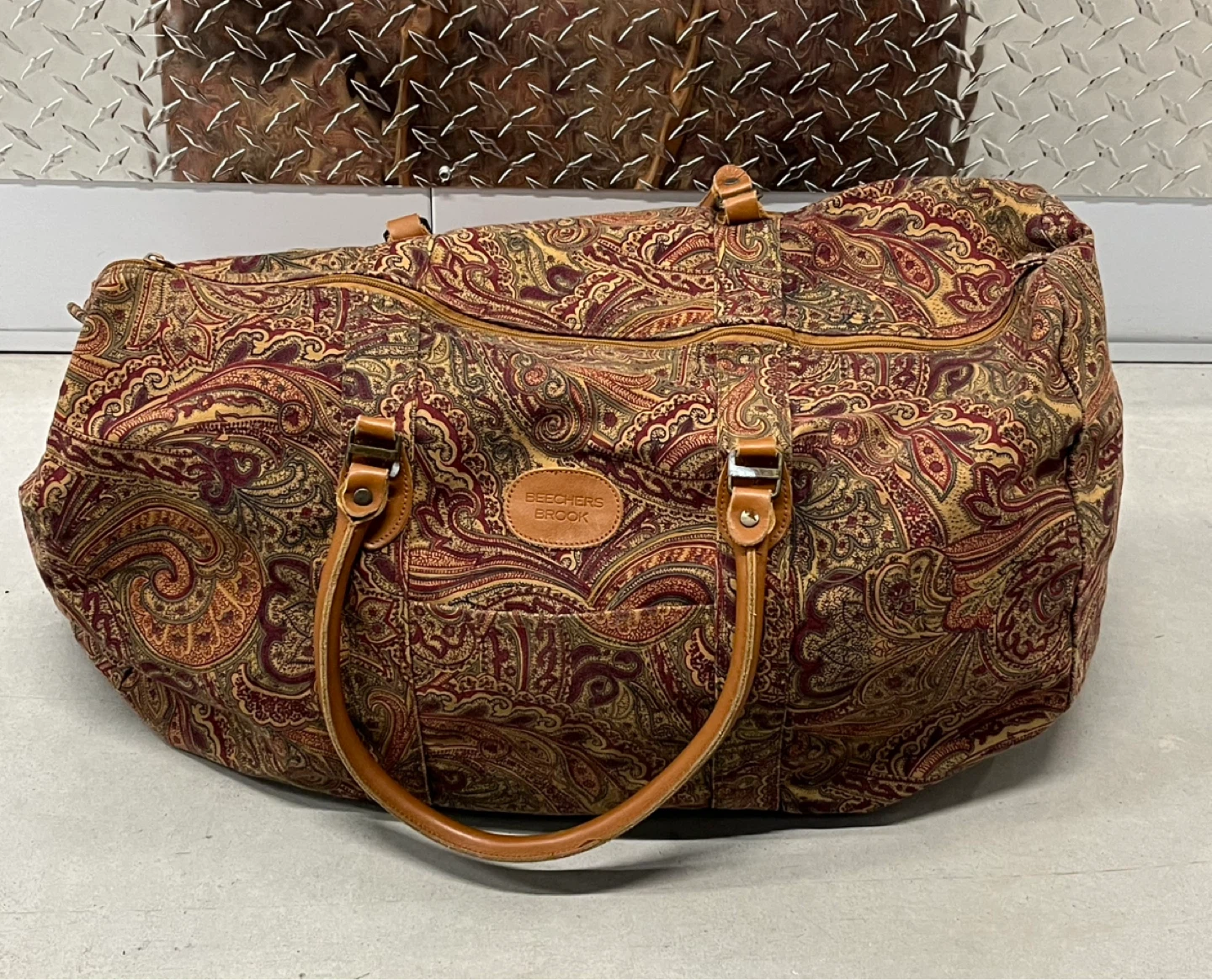 Beechers Brook Paisley Duffle Bag