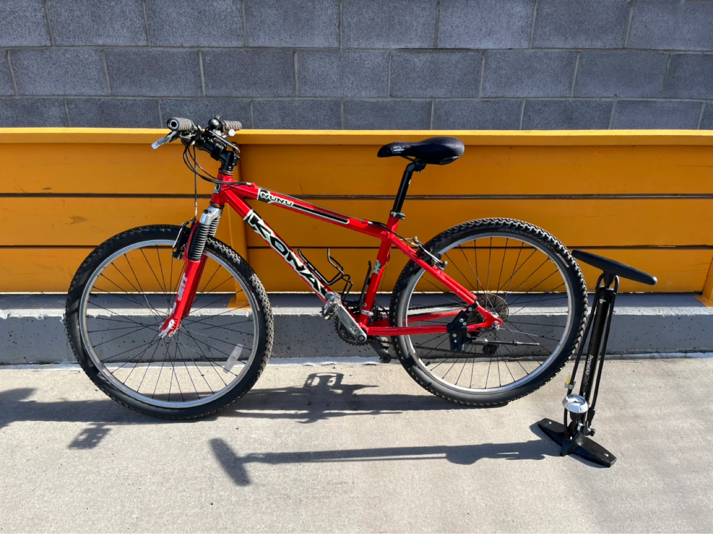 Red Kona Bike