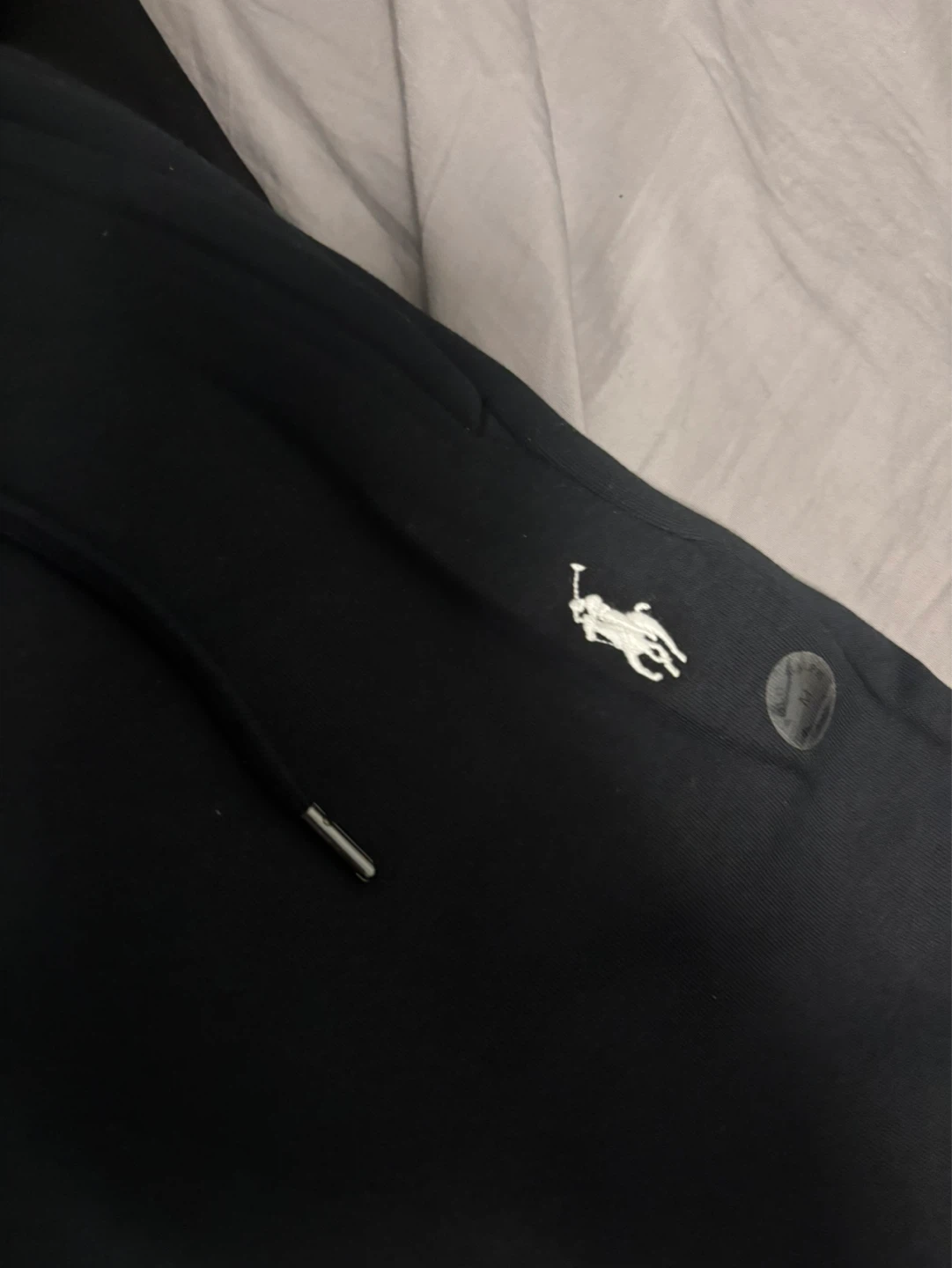 Polo Ralph Lauren Black Hoodie and Shorts Set - photo 2