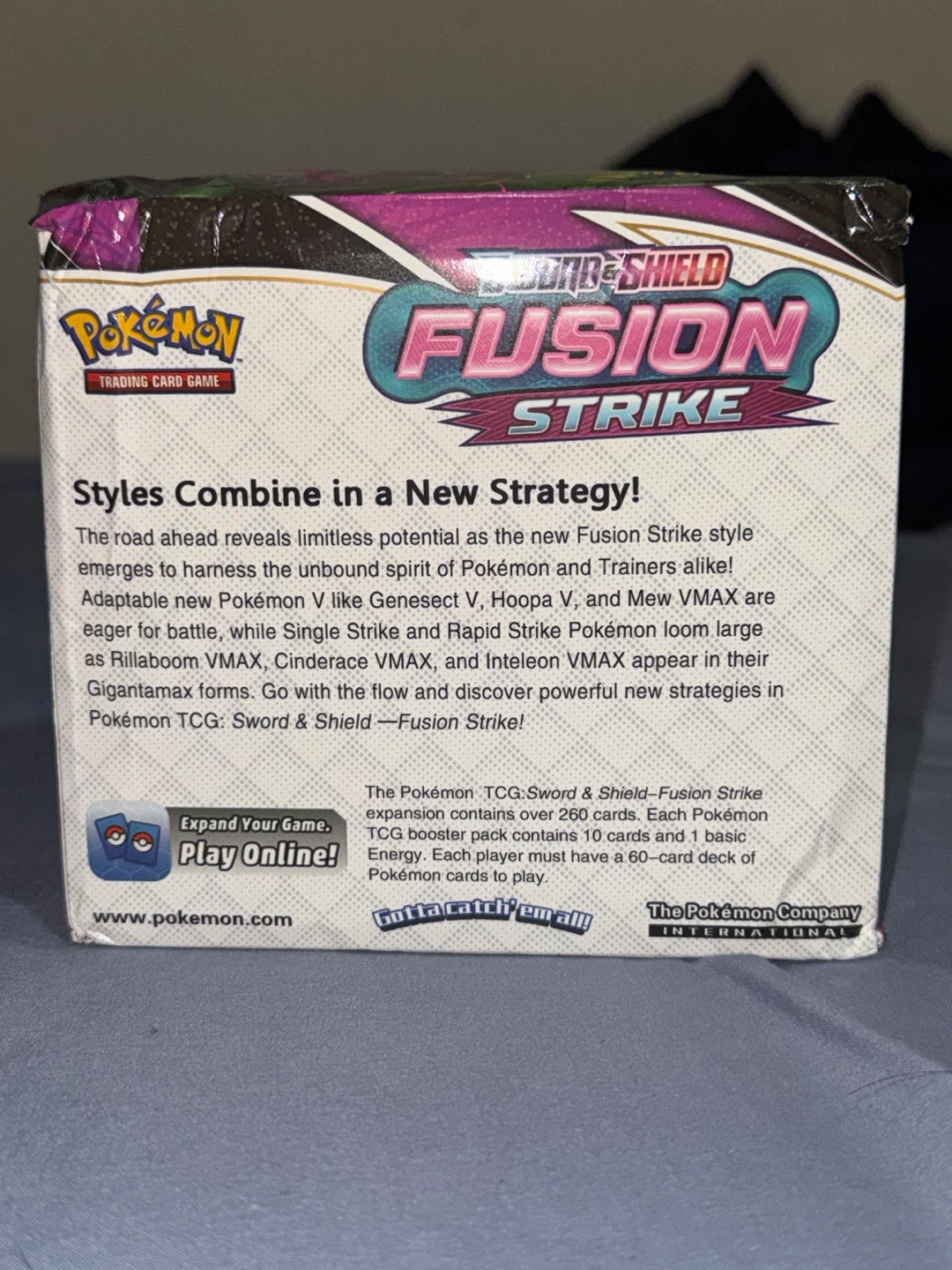 Pokemon Sword & Shield Fusion Strike Booster Box - photo 2