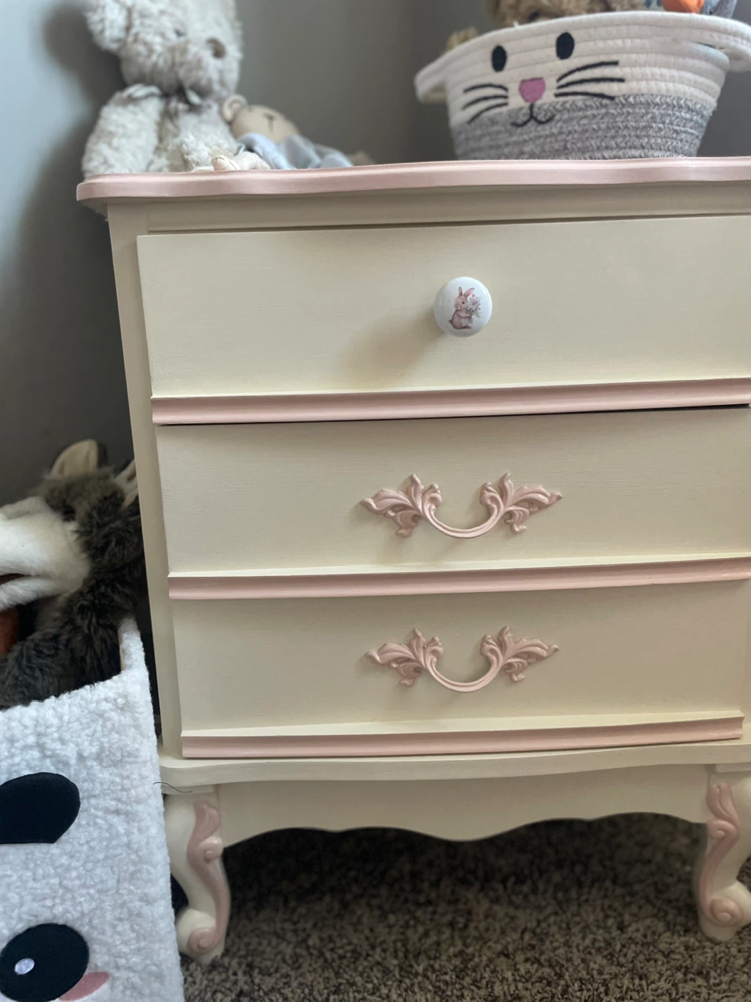 Bedside Nightstand - Refinished & Repaired - photo 4