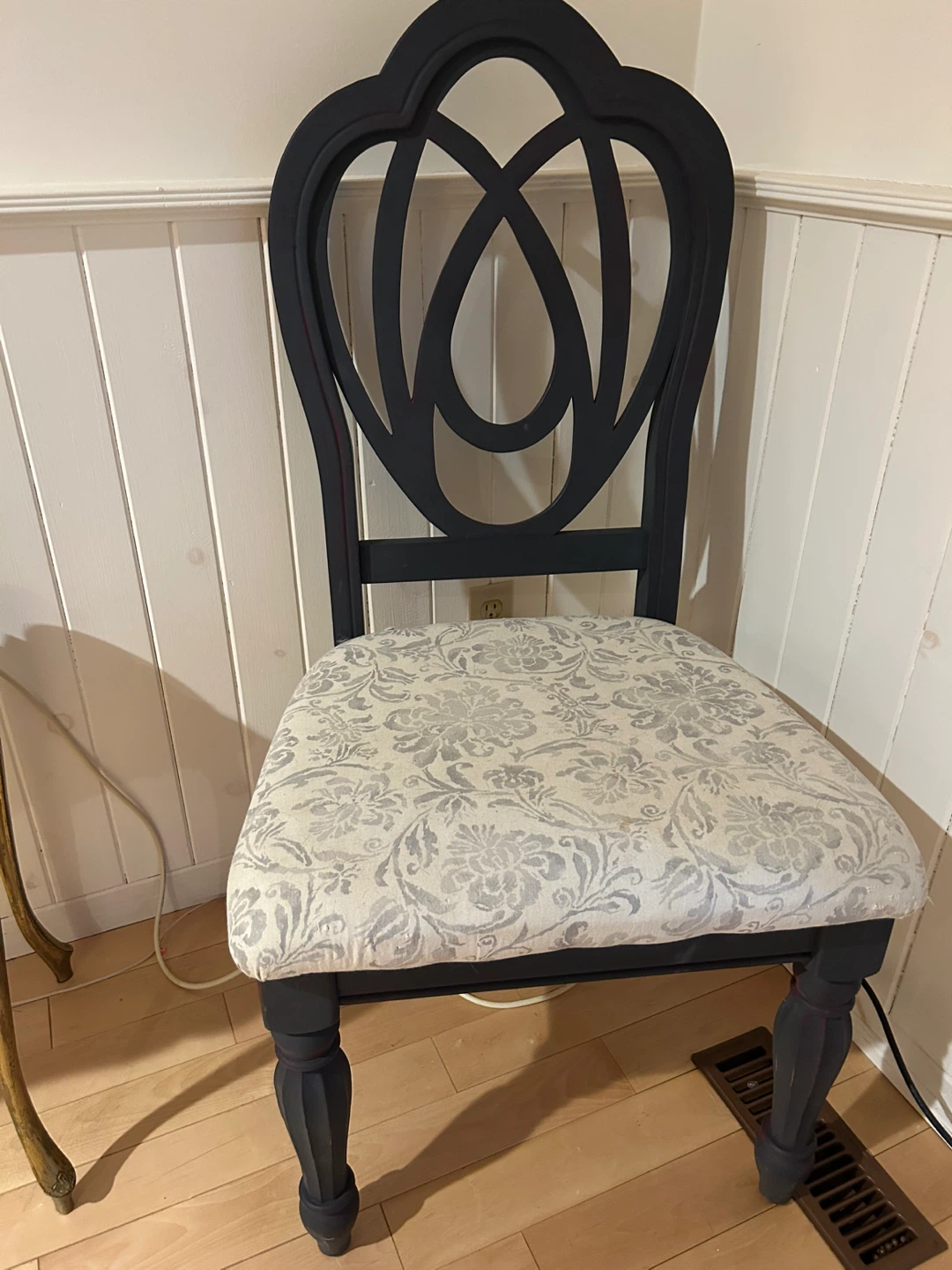 Accent Chair with Upholstered Seat