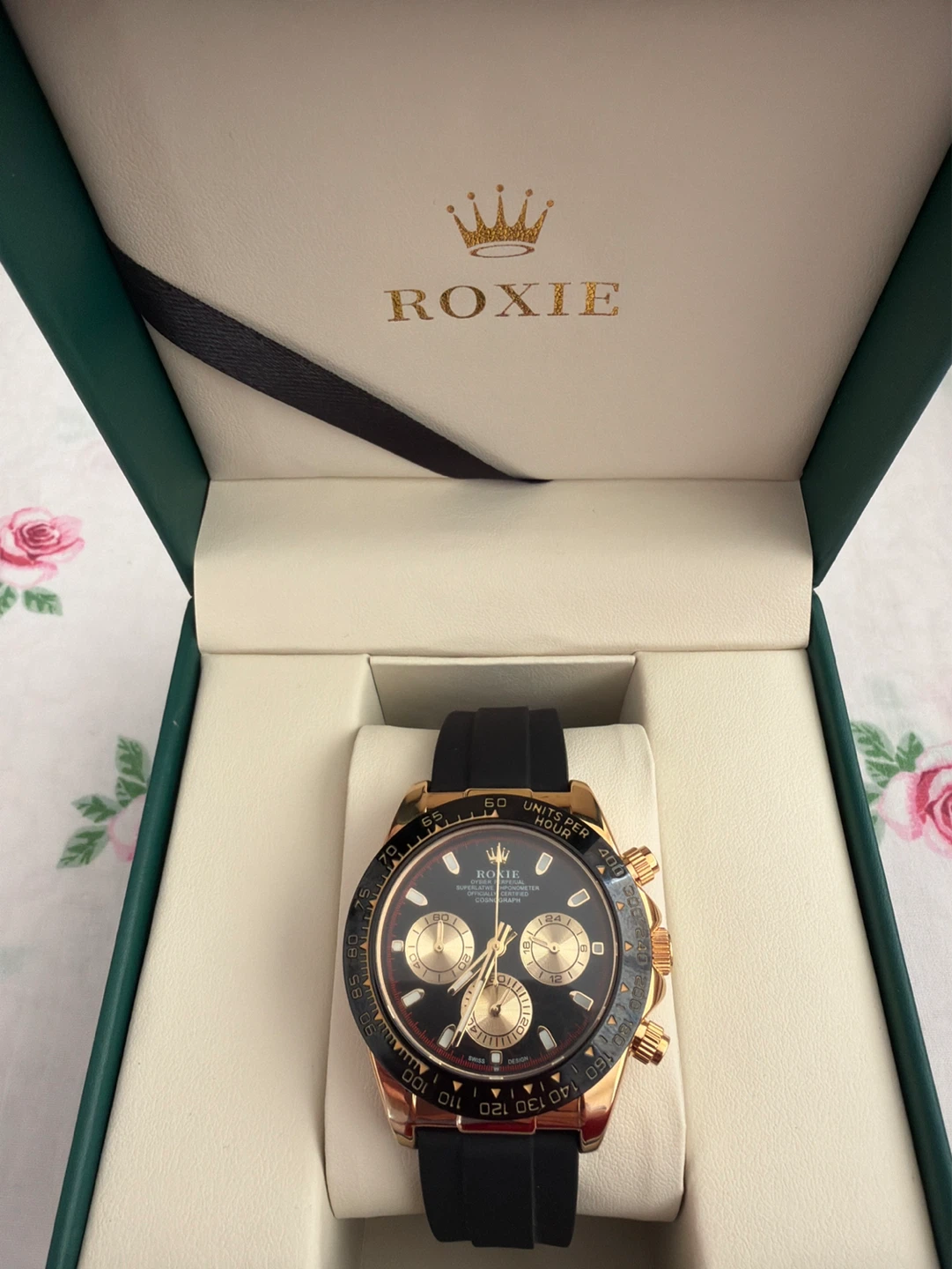 Roxie Cosmograph Stainless Steel Watch