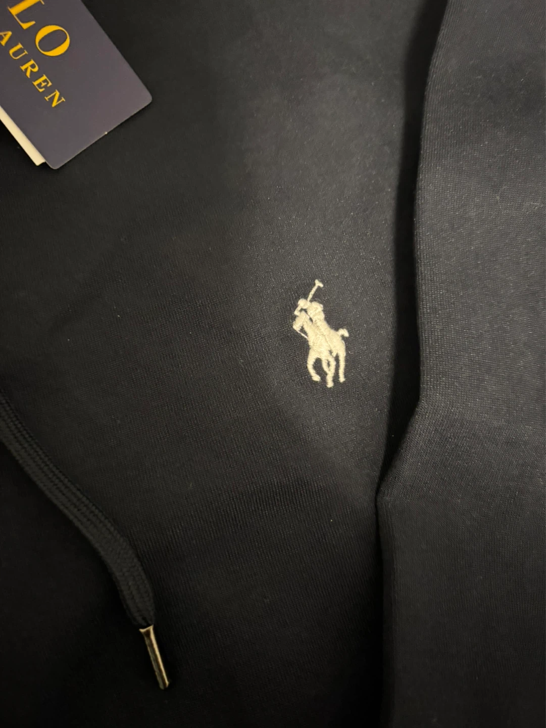 Polo Ralph Lauren Zip-Up Hoodie - Navy - Medium - photo 3