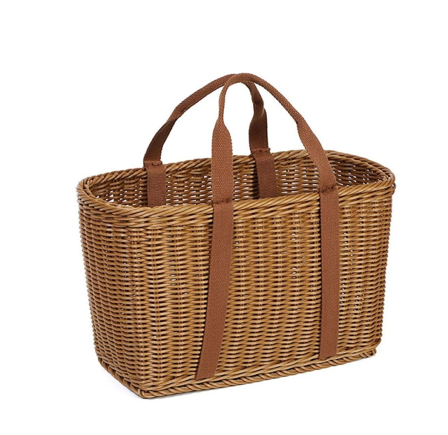 Wicker Picnic Carrier Basket - photo 5