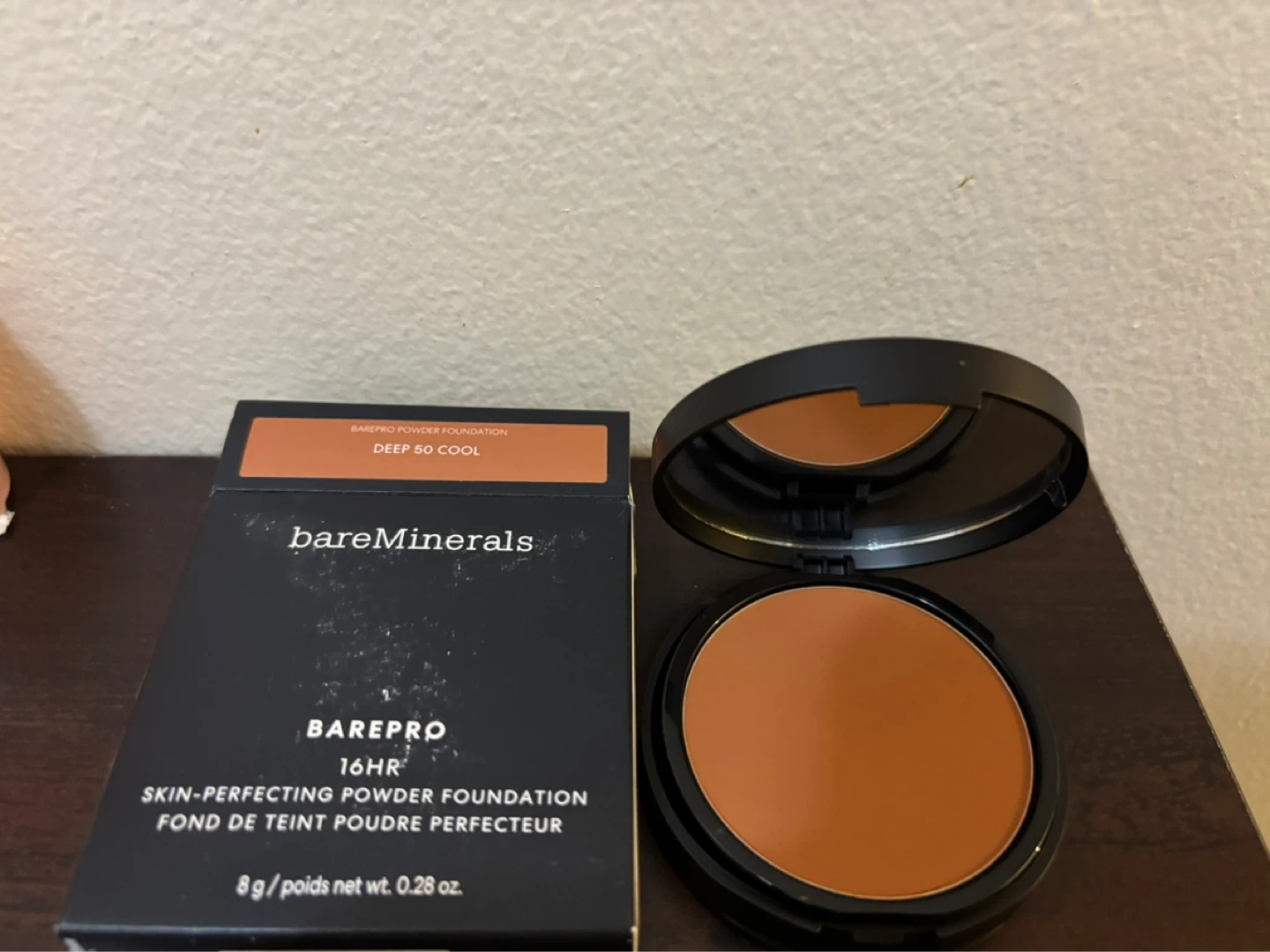 NEW-bareMinerals BAREPRO Powder Foundation - Deep 50 Cool
