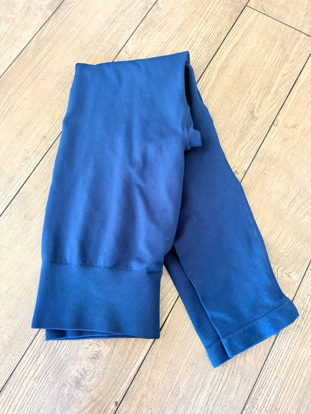 Blue Seamless Leggings