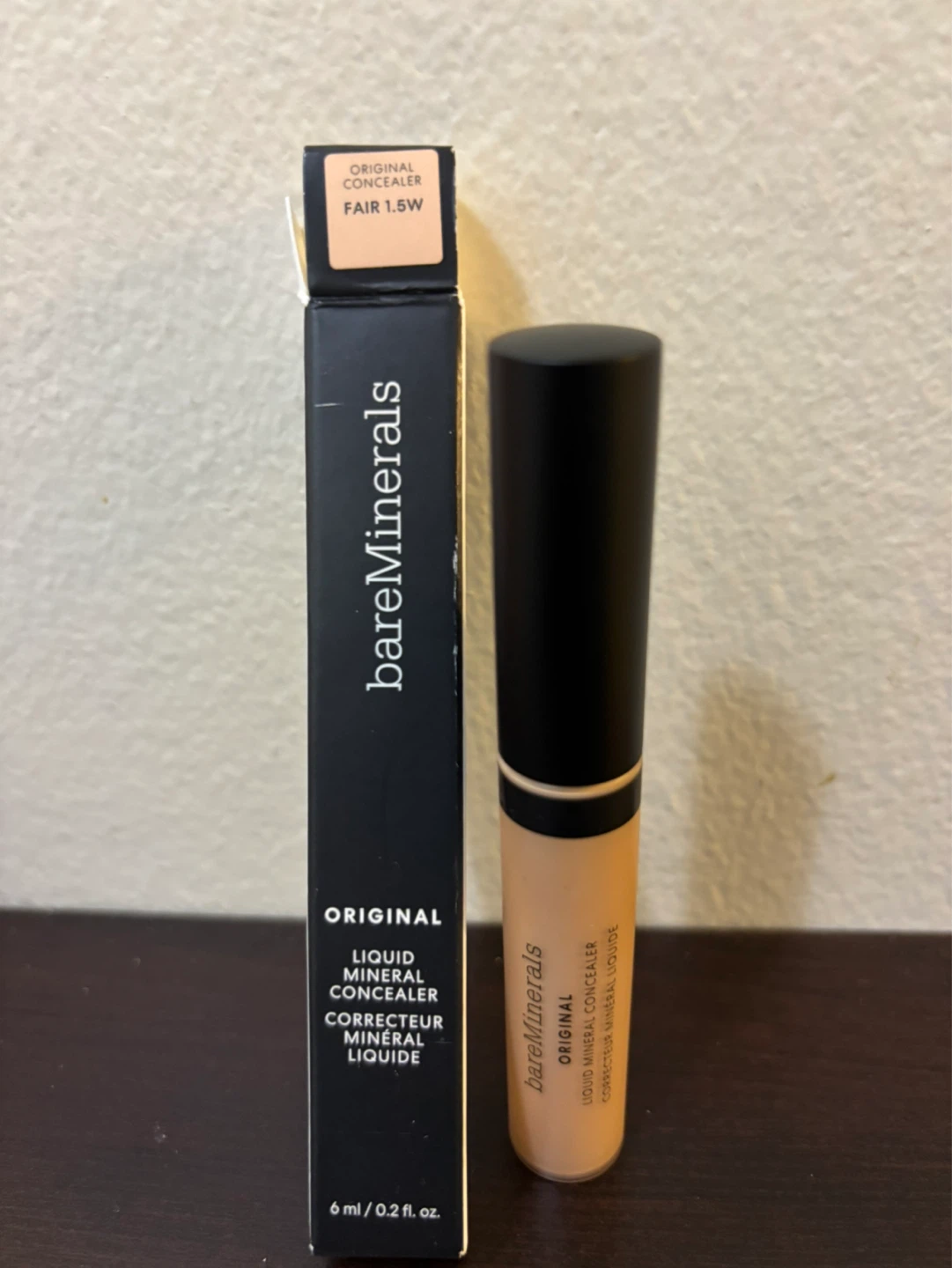 NEW-bareMinerals Original Liquid Mineral Concealer Fair 1.5W