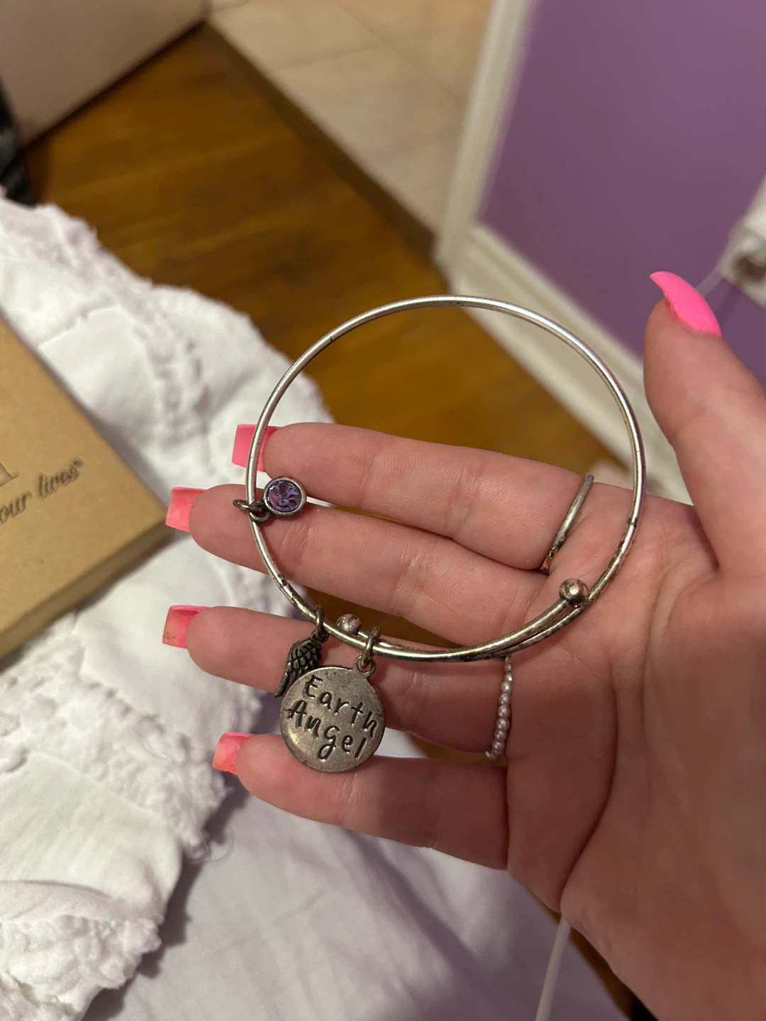 Earth Angel The Angels of Our Lives Bangle Bracelet #freecycle - photo 2