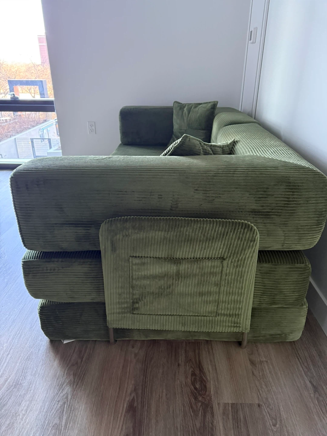 Green Sectional Sofa - photo 4