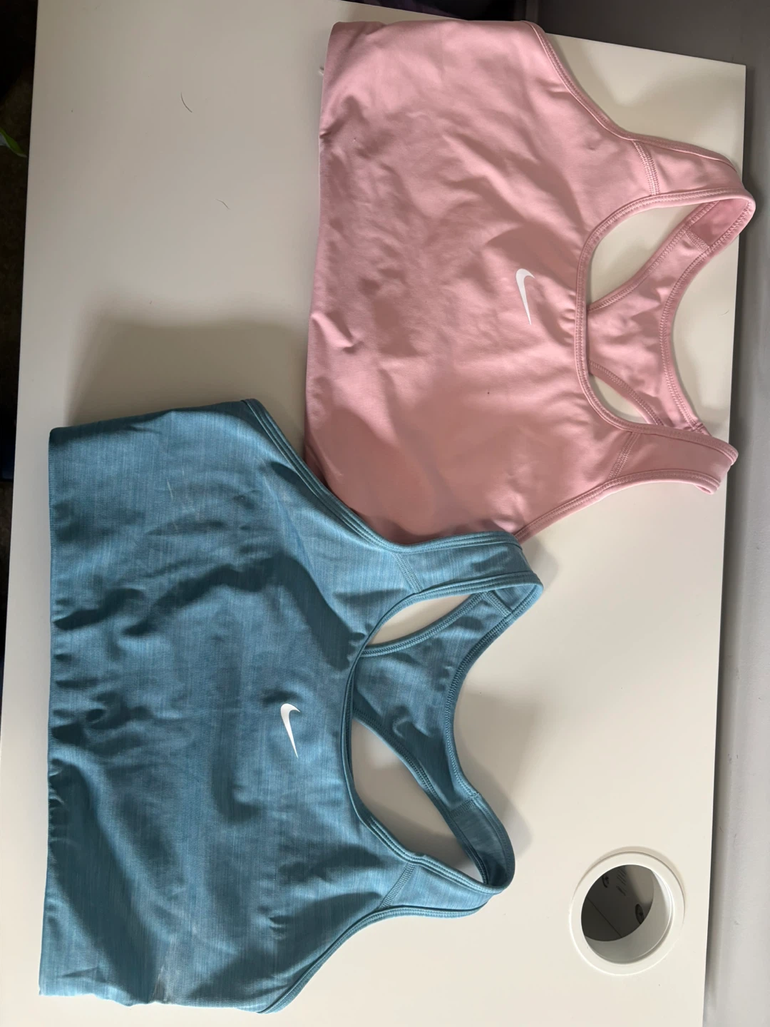 Nike Sports Bras (Pink & Blue) - Size XL