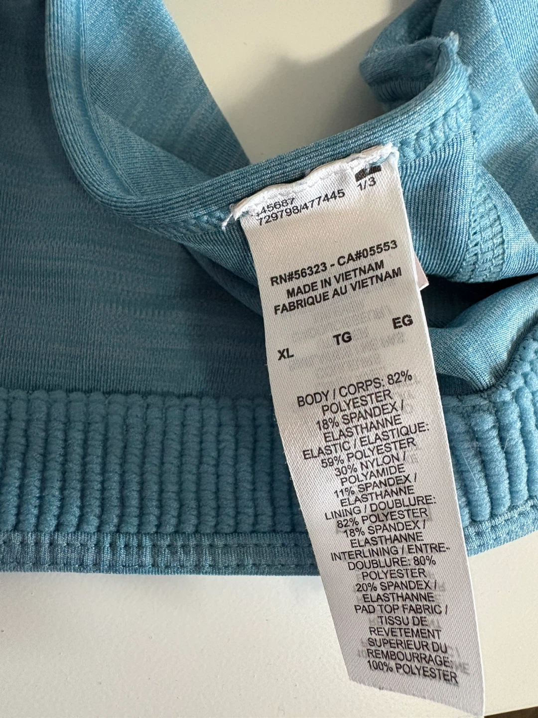 Nike Sports Bras (Pink & Blue) - Size XL - photo 2