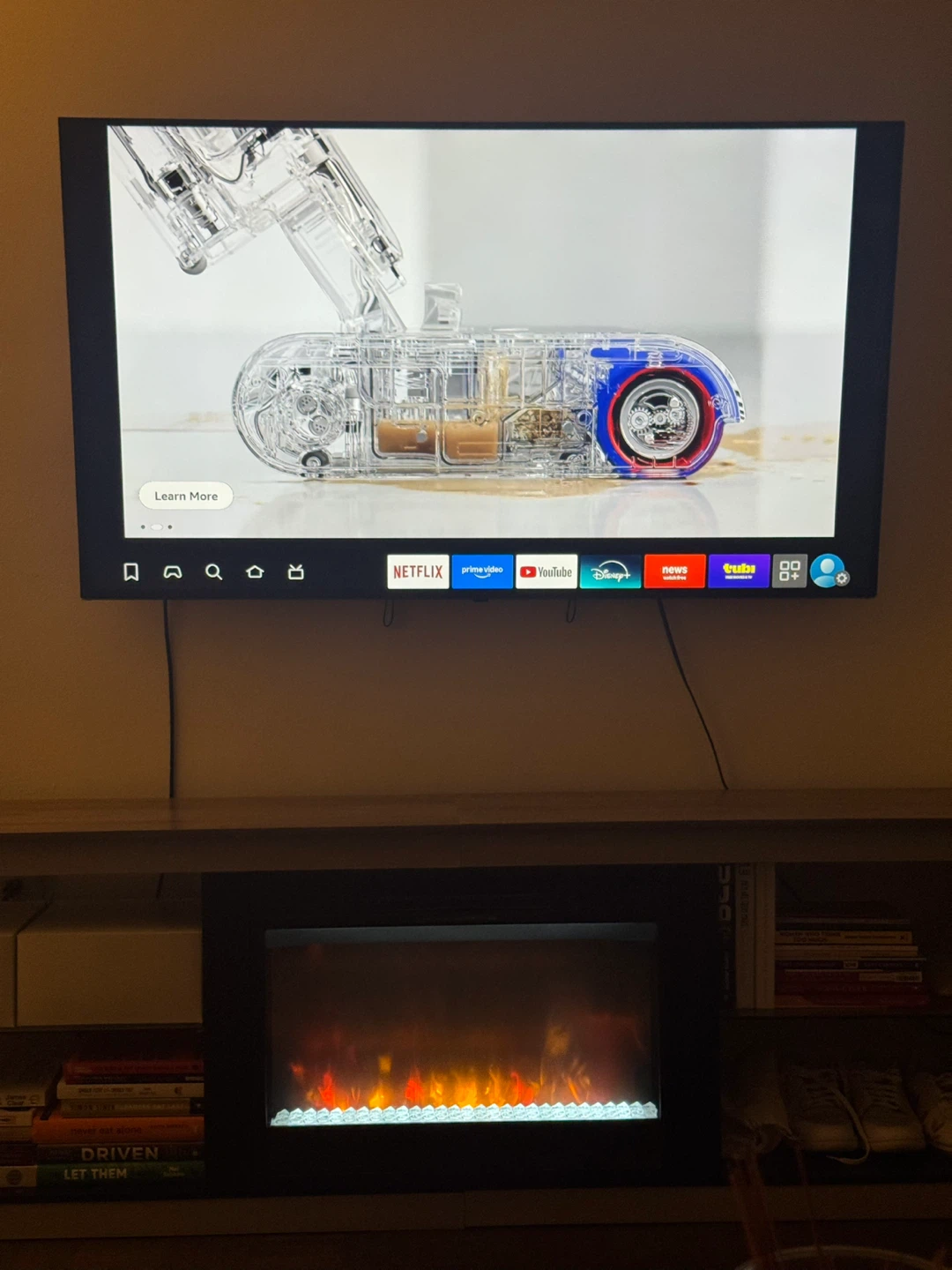 Electric Fireplace Entertainment Stand - photo 2