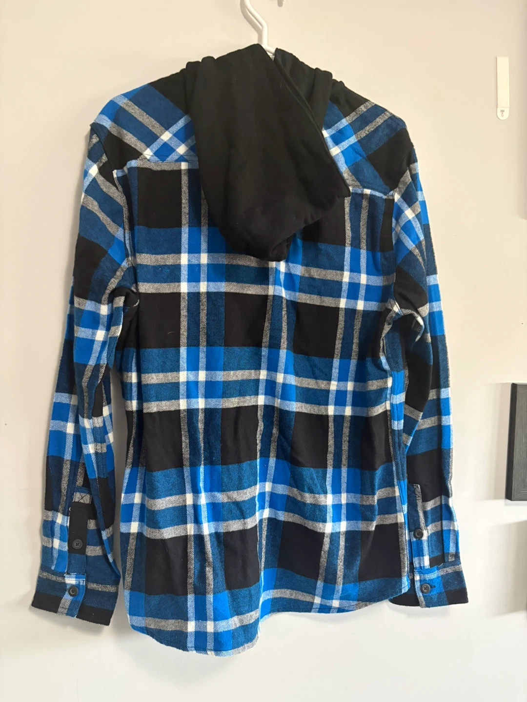 North Western MfG Co. Plaid Flannel Hooded Shirt - Large - photo 2