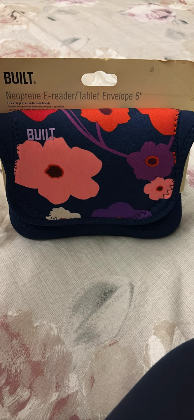 BUILT Neoprene E-reader/Tablet Envelope 6" Floral
