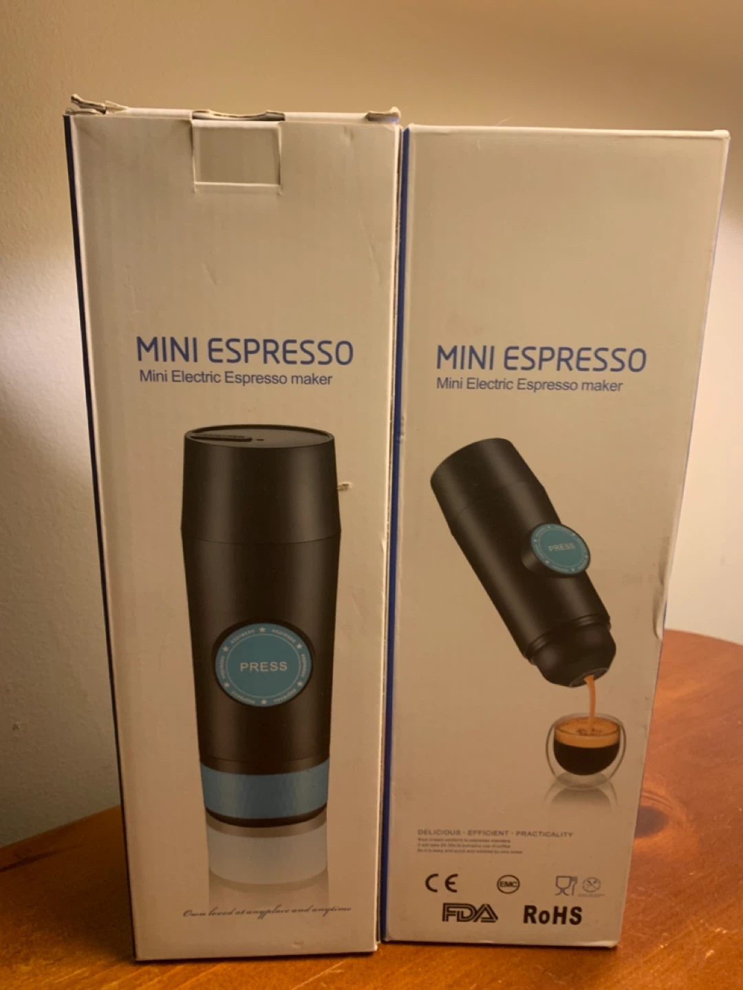 Mini Electric Espresso Maker Portable Coffee Machine - photo 3