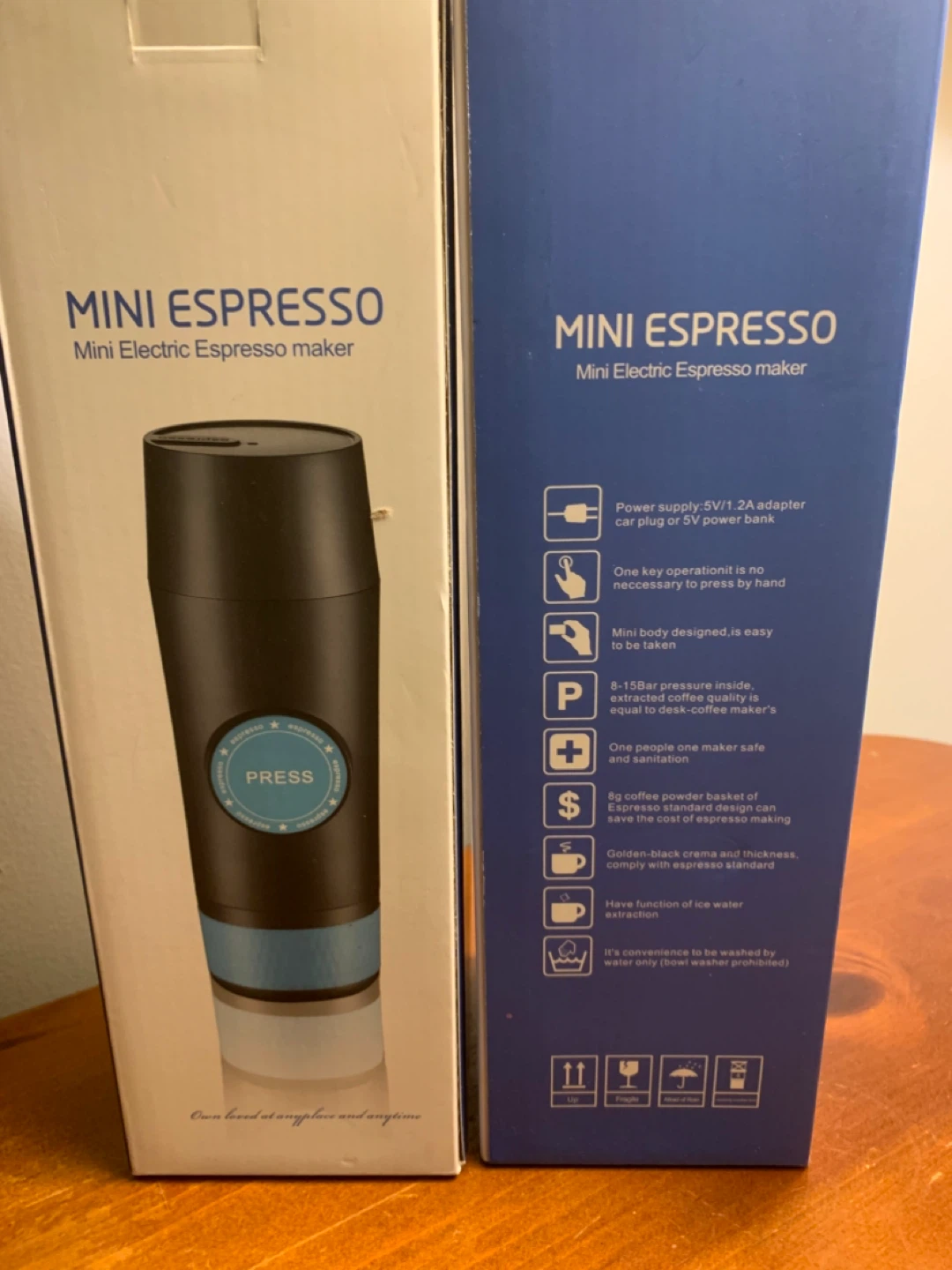 Mini Electric Espresso Maker Portable Coffee Machine - photo 4