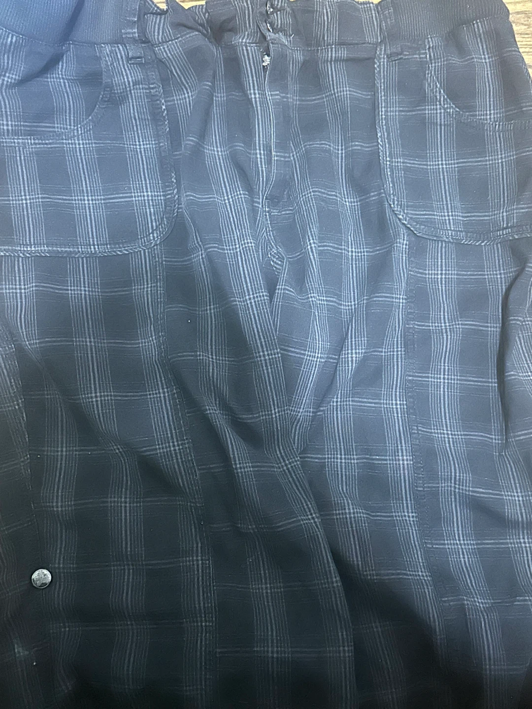 Plaid y2k pants