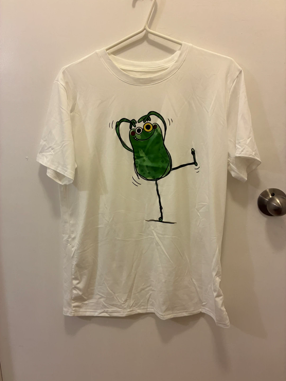 New white t-shirt, size S - photo 4