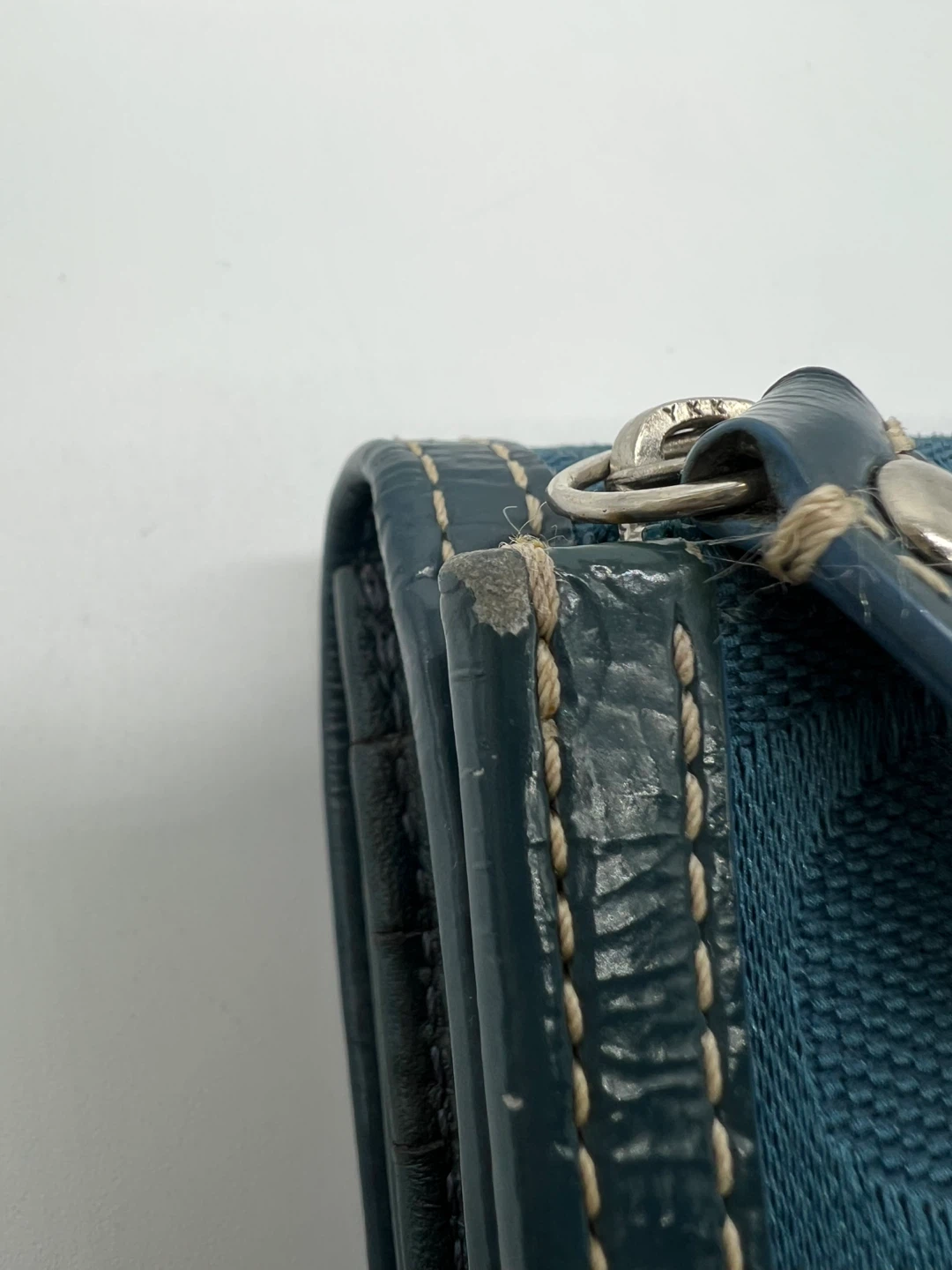 Coach Vintage Teal Tri Fold Wallet - photo 5