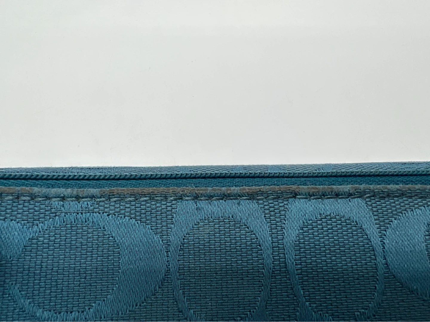 Coach Vintage Teal Tri Fold Wallet - photo 4