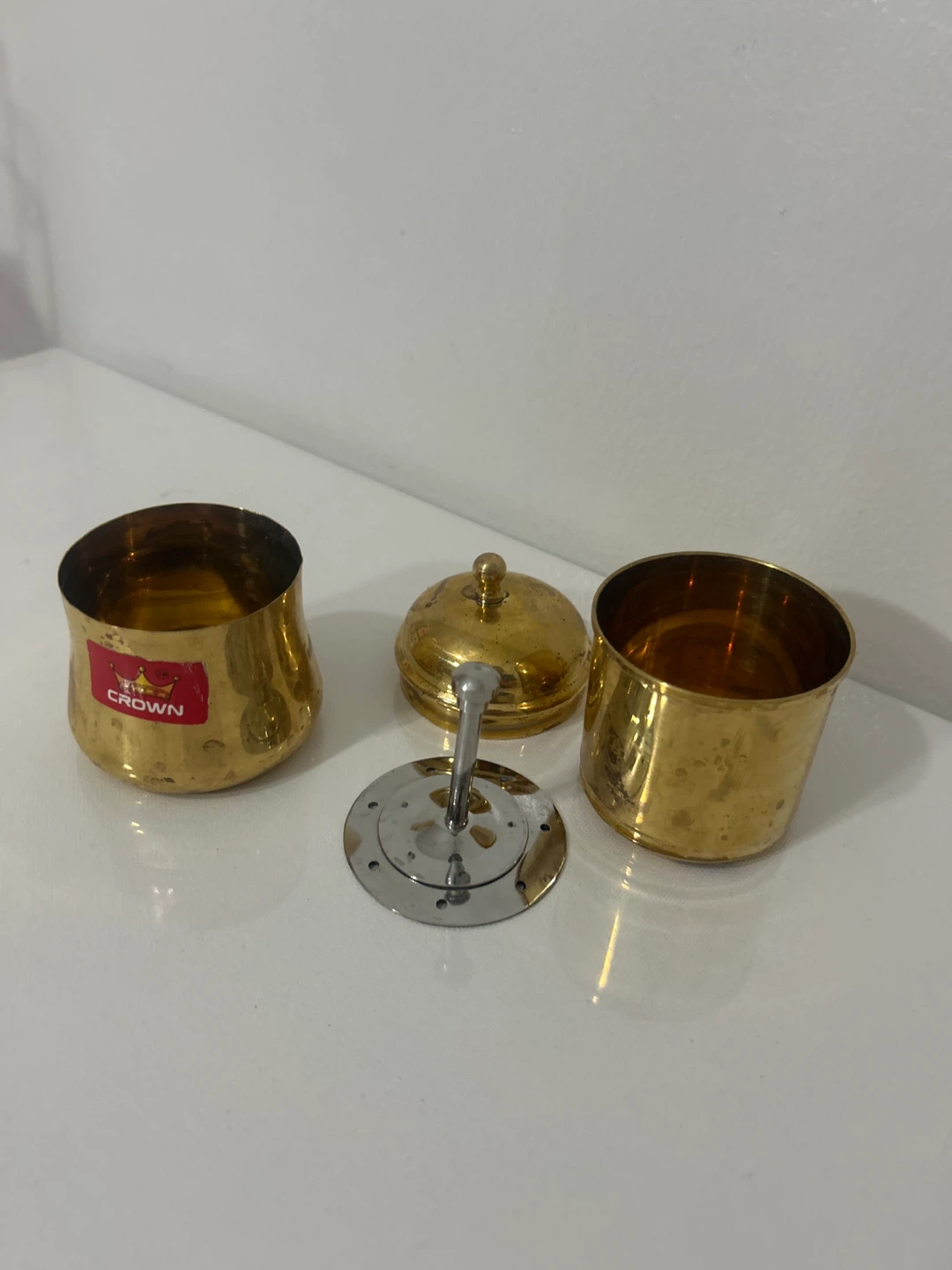 Crown Brass Coffee Filter - photo 4