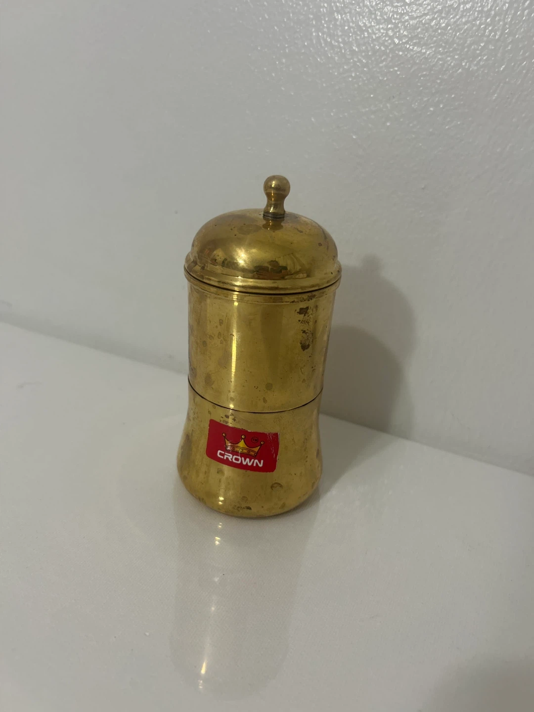 Crown Brass Coffee Filter