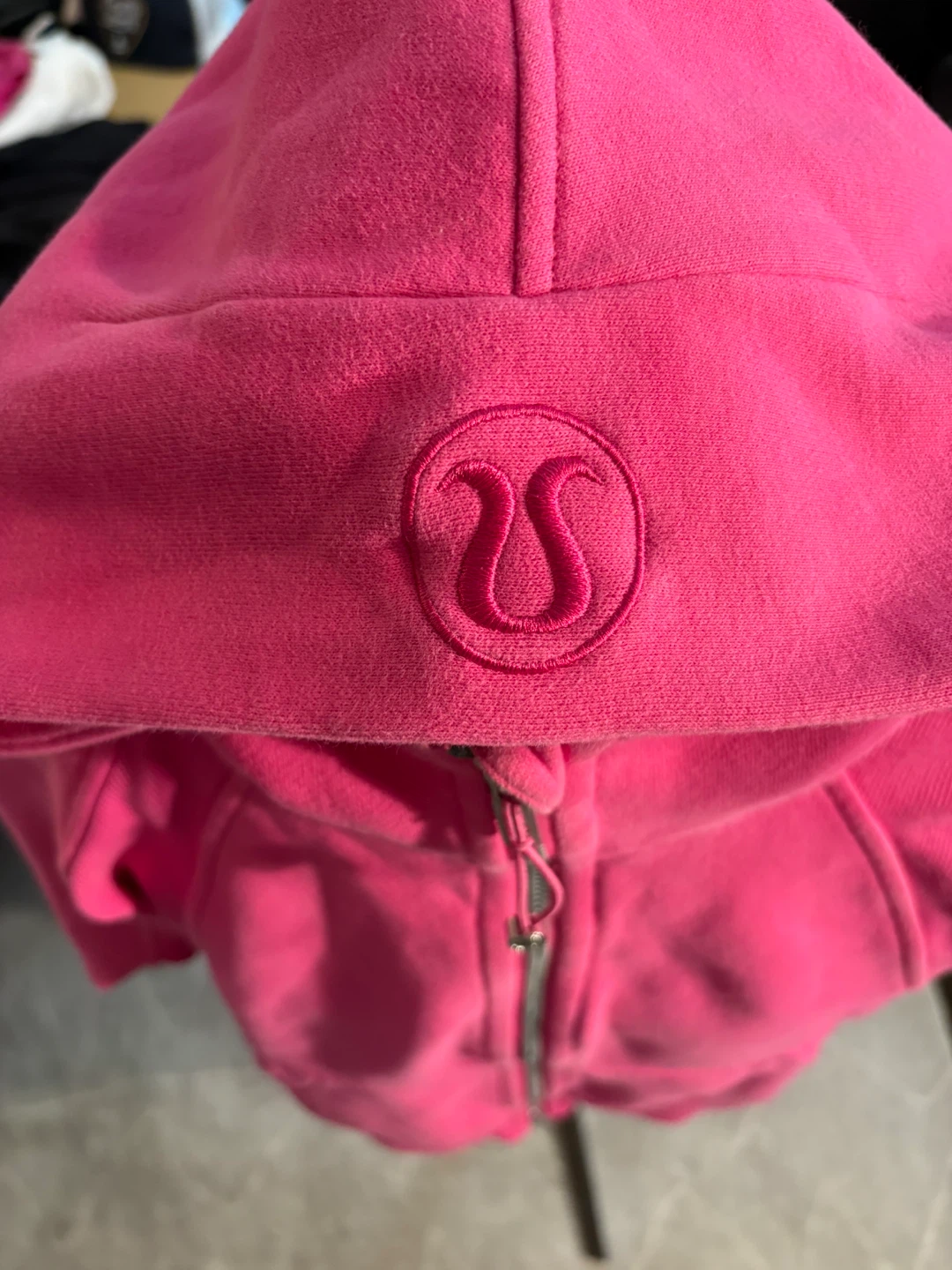 Lululemon Hot Pink Scuba Hoodie