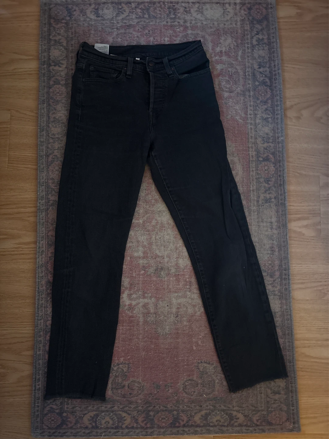 Levi's 501 Black Denim Jeans