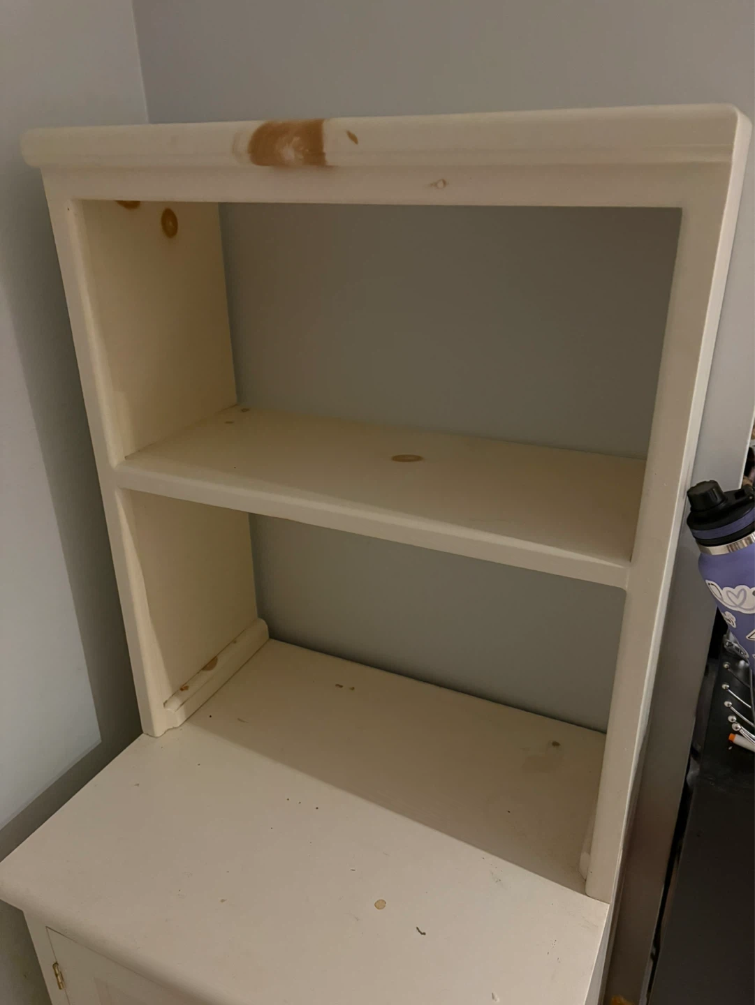 solid wood hutch with cabinet - photo 4