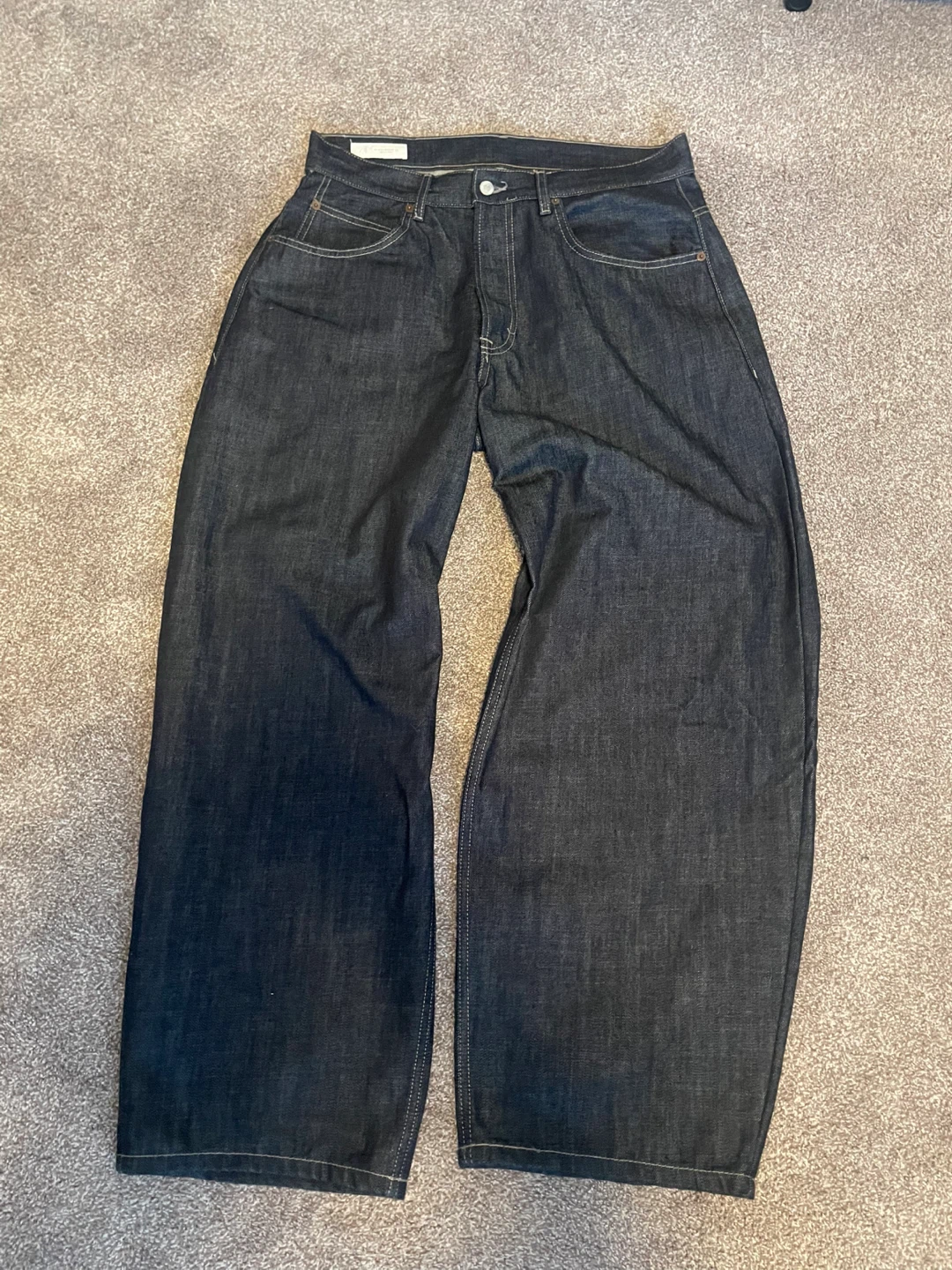 Zara Dark Wash Wide Leg Jeans - Men's Size 34
