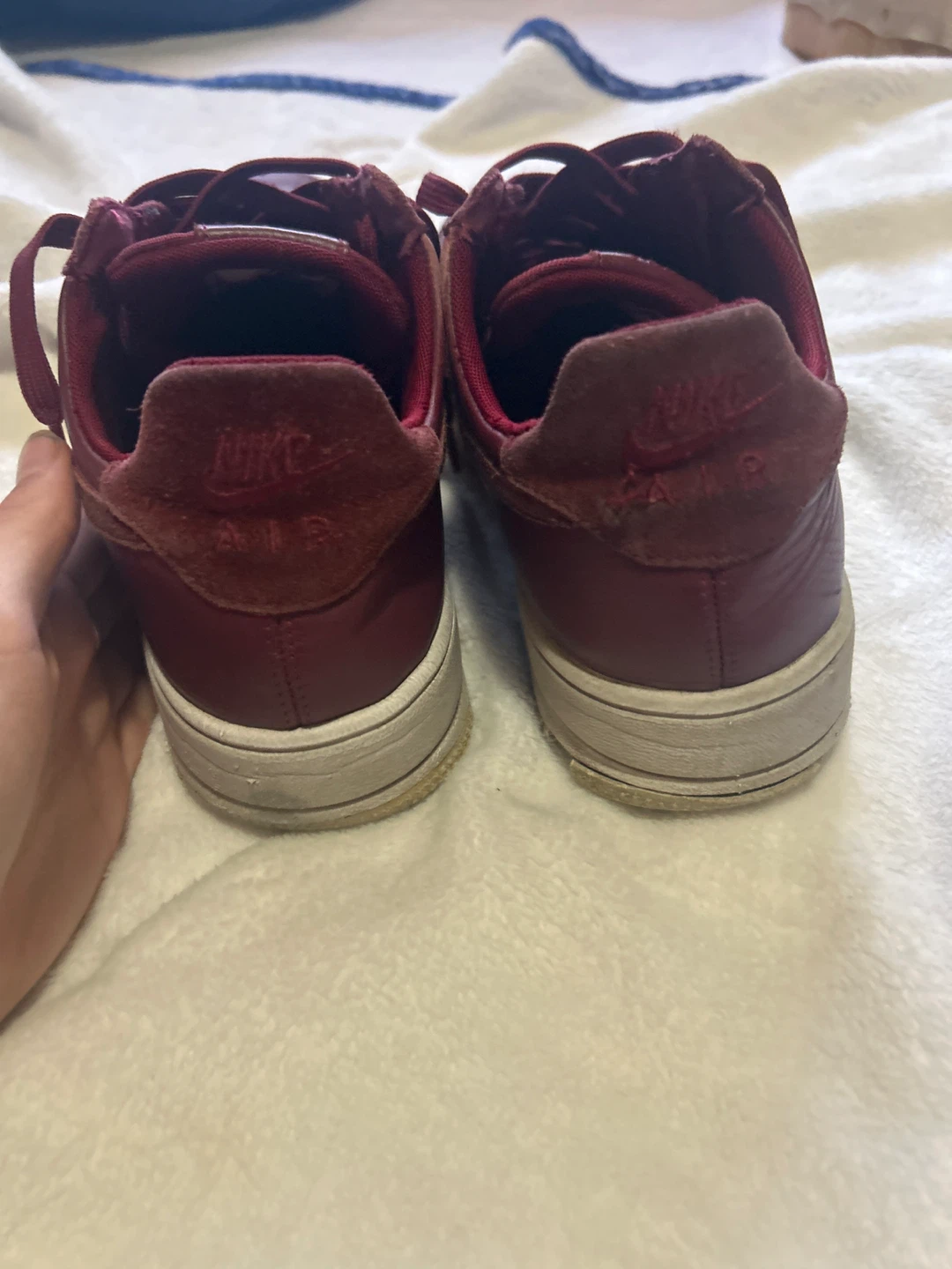 Nike Air Force 1 Sneakers - Burgundy - photo 3