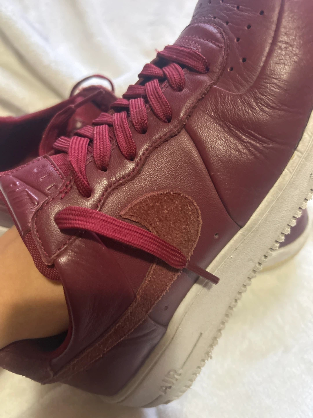 Nike Air Force 1 Sneakers - Burgundy - photo 2