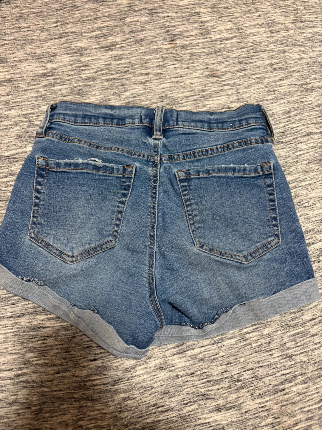 Garage Denim High Rise Distressed Jean Shorts - photo 2